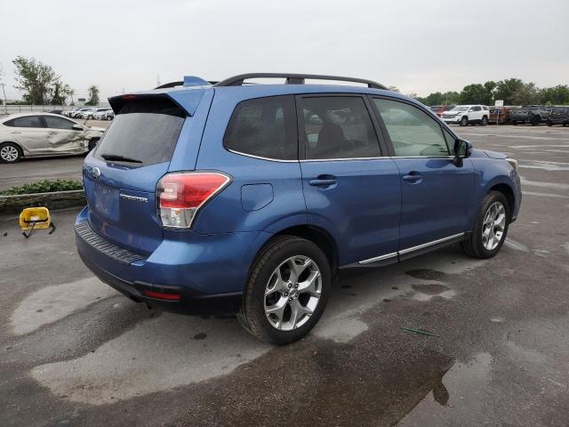 JF2SJAWCXJH571237 - 2018 SUBARU FORESTER 2.5I TOURING BLUE photo 3