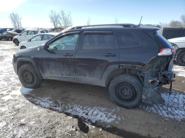1C4PJMBSXGW365214 - 2016 JEEP CHEROKEE TRAILHAWK BLACK photo 2