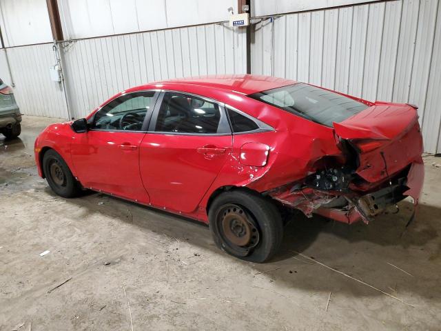 2HGFC2F51GH553392 - 2016 HONDA CIVIC LX RED photo 2