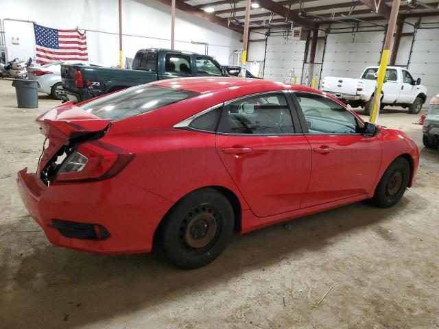 2HGFC2F51GH553392 - 2016 HONDA CIVIC LX RED photo 3