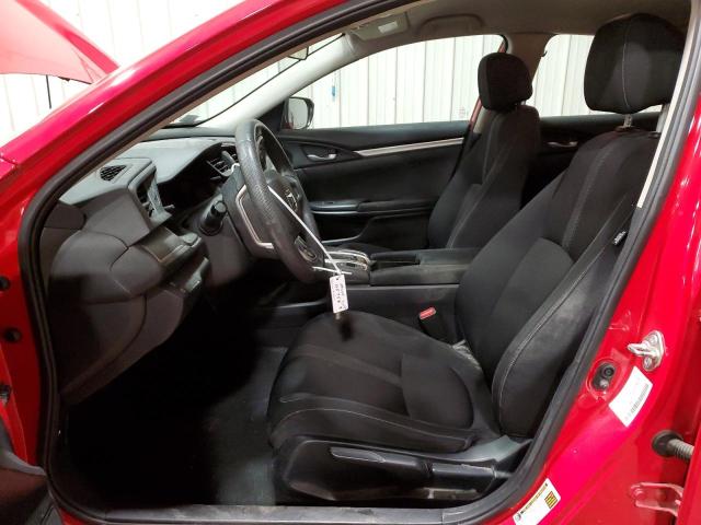 2HGFC2F51GH553392 - 2016 HONDA CIVIC LX RED photo 7