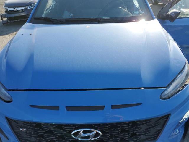 KM8K3CA35NU852477 - 2022 HYUNDAI KONA N LINE BLUE photo 11