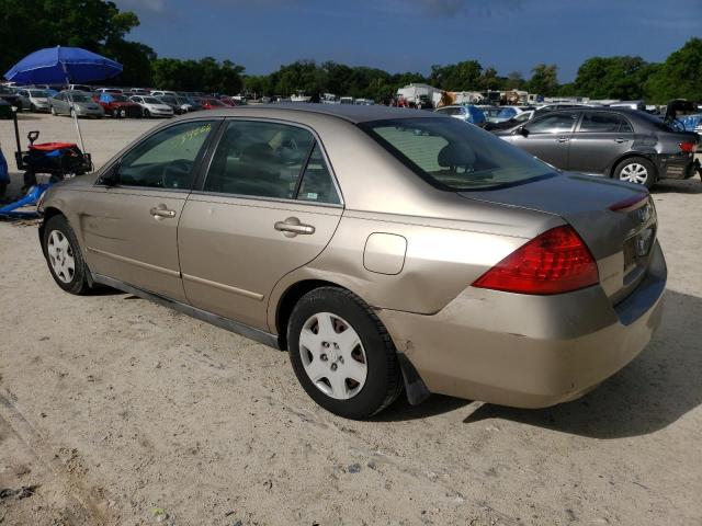 3HGCM56406G705959 - 2006 HONDA ACCORD LX GOLD photo 2