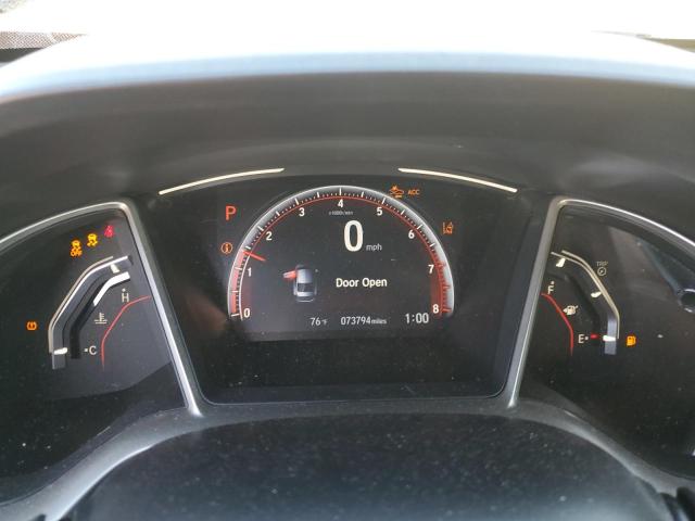 2HGFC2F88KH600324 - 2019 HONDA CIVIC SPORT შავი ფოტო 9