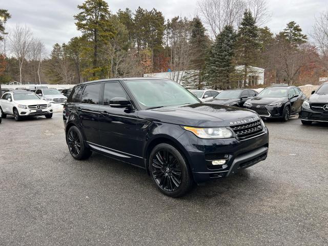 SALWV2TF4EA388769 - 2014 LAND ROVER RANGE ROVE AUTOBIOGRAPHY BLUE photo 1