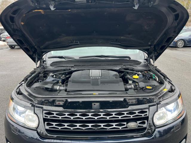 SALWV2TF4EA388769 - 2014 LAND ROVER RANGE ROVE AUTOBIOGRAPHY BLUE photo 8