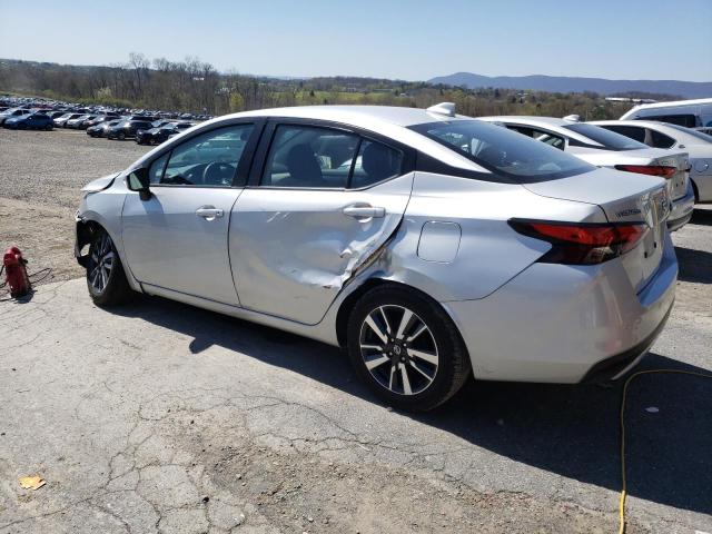 3N1CN8EV4ML809658 - 2021 NISSAN VERSA SV SILVER photo 2