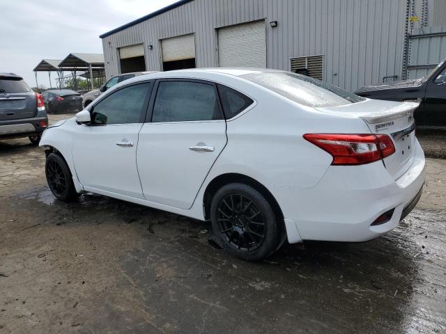 3N1AB7AP2KY237166 - 2019 NISSAN SENTRA S WHITE photo 2