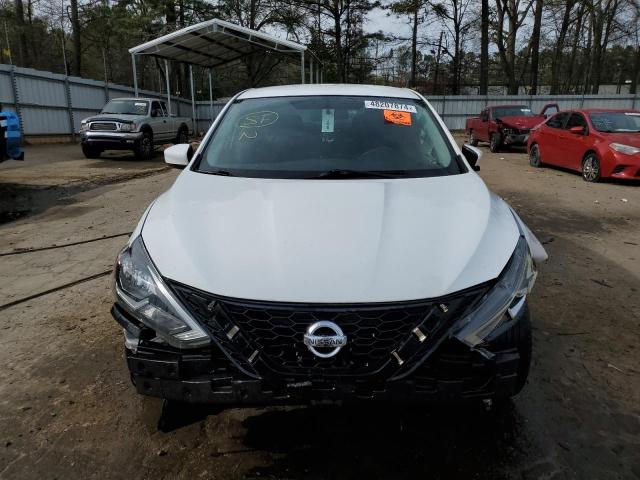 3N1AB7AP2KY237166 - 2019 NISSAN SENTRA S WHITE photo 5