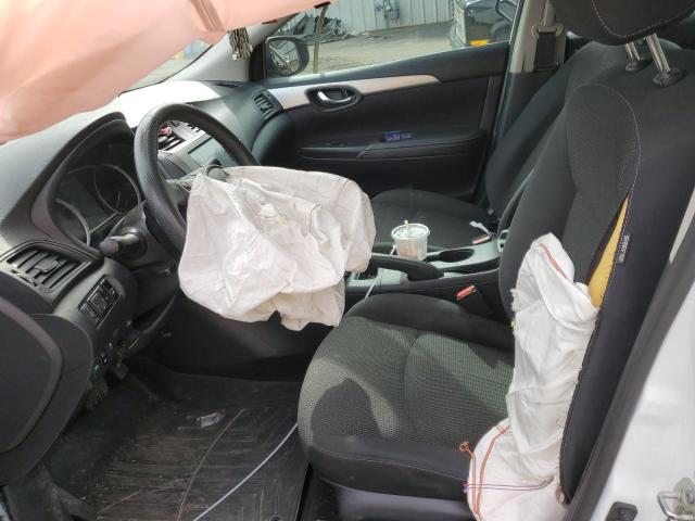 3N1AB7AP2KY237166 - 2019 NISSAN SENTRA S WHITE photo 7