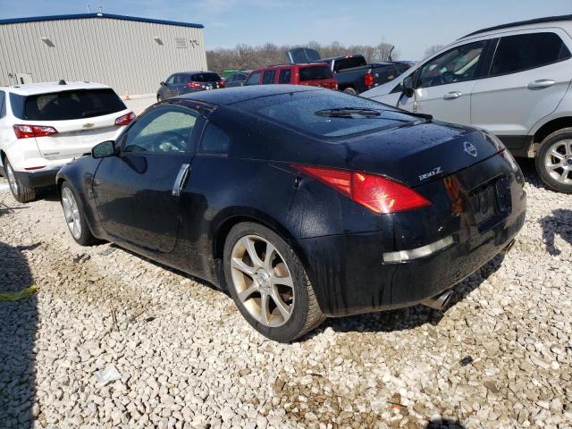 JN1AZ34D83T100118 - 2003 NISSAN 350Z COUPE BLACK photo 2