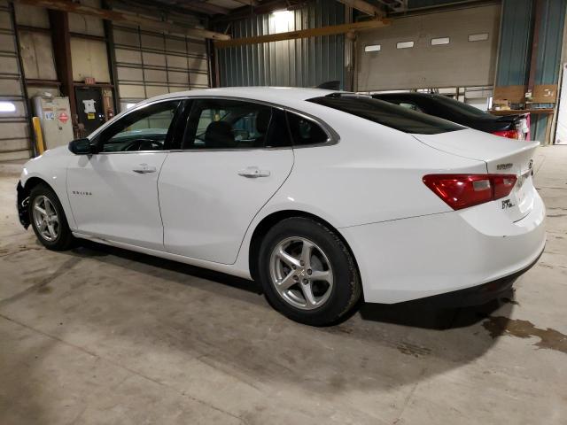 1G1ZB5ST8GF299341 - 2016 CHEVROLET MALIBU LS WHITE photo 2