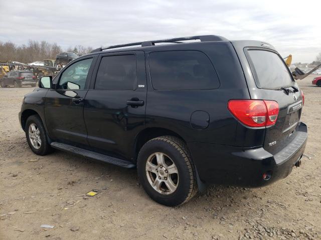 5TDBY64A58S022656 - 2008 TOYOTA SEQUOIA SR5 BLACK photo 2