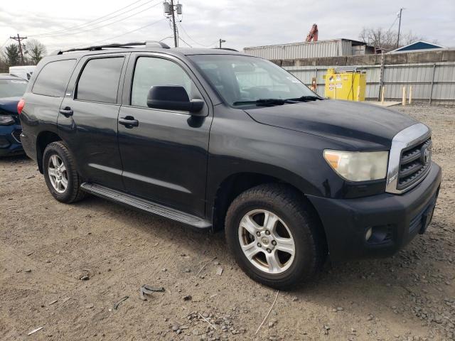 5TDBY64A58S022656 - 2008 TOYOTA SEQUOIA SR5 BLACK photo 4