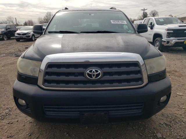 5TDBY64A58S022656 - 2008 TOYOTA SEQUOIA SR5 BLACK photo 5