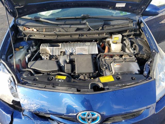 JTDKN3DU2A5125367 - 2010 TOYOTA PRIUS BLUE photo 11