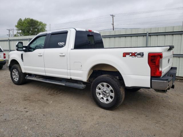 1FT7W2B60KED99234 - 2019 FORD F250 SUPER DUTY WHITE photo 2