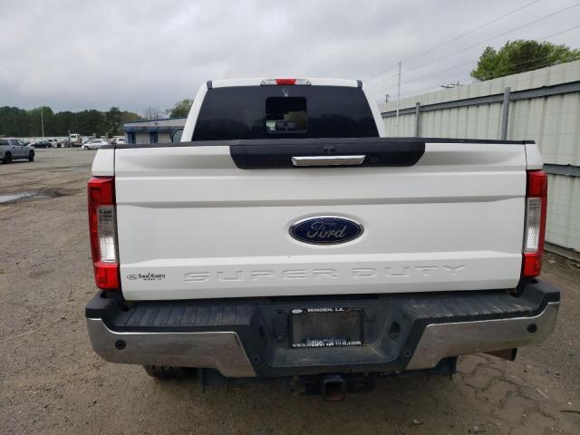 1FT7W2B60KED99234 - 2019 FORD F250 SUPER DUTY WHITE photo 6