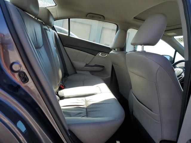 19XFB2F96FE257590 - 2015 HONDA CIVIC EXL ვერცხლისფერი ფოტო 10