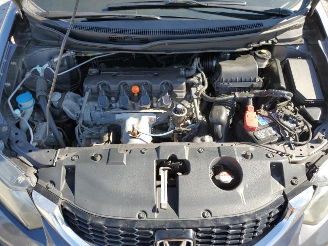 19XFB2F96FE257590 - 2015 HONDA CIVIC EXL ვერცხლისფერი ფოტო 11