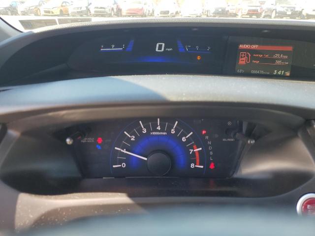 19XFB2F96FE257590 - 2015 HONDA CIVIC EXL ვერცხლისფერი ფოტო 9