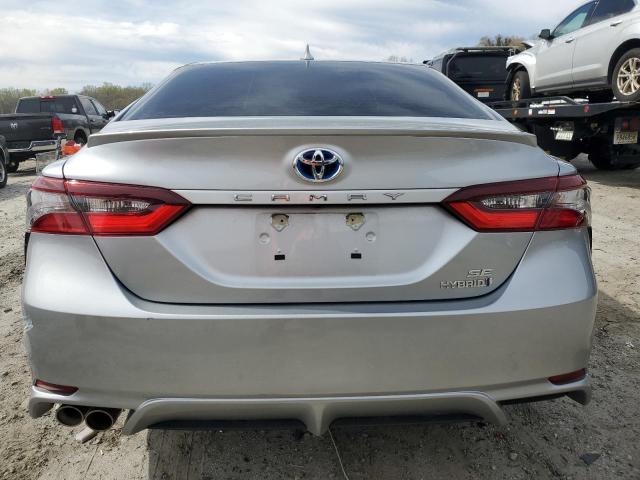 4T1G31AK9PU605953 - 2023 TOYOTA CAMRY SE NIGHT SHADE SILVER photo 6