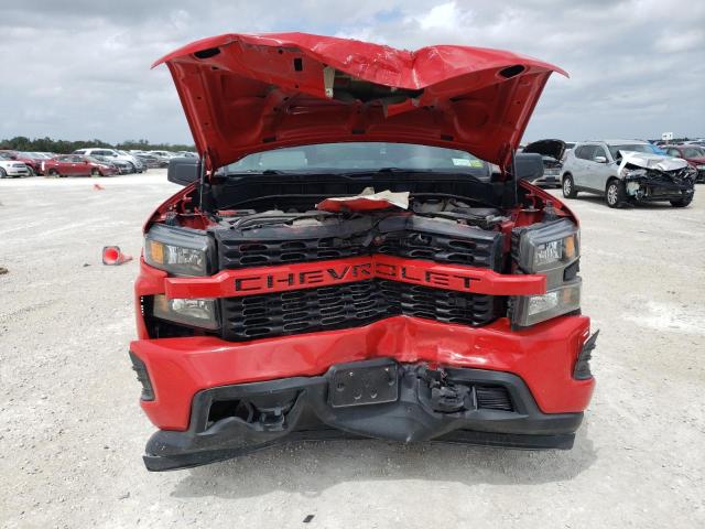 3GCPYBEH3KG300731 - 2019 CHEVROLET SILVERADO K1500 CUSTOM RED photo 5