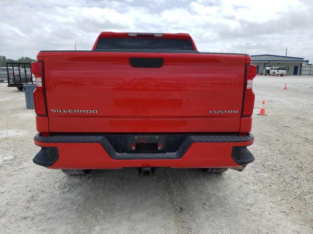 3GCPYBEH3KG300731 - 2019 CHEVROLET SILVERADO K1500 CUSTOM RED photo 6