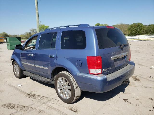 1A8HW582X7F551010 - 2007 CHRYSLER ASPEN LIMITED BLUE photo 2