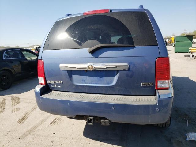 1A8HW582X7F551010 - 2007 CHRYSLER ASPEN LIMITED BLUE photo 6