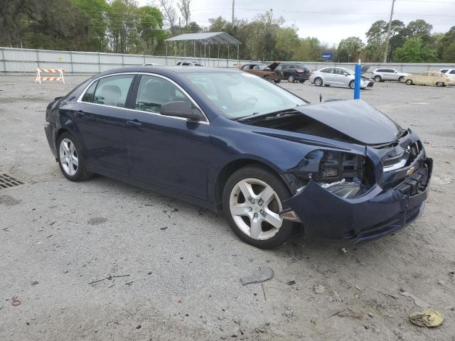 1G1ZA5EU2BF370033 - 2011 CHEVROLET MALIBU LS BLUE photo 4