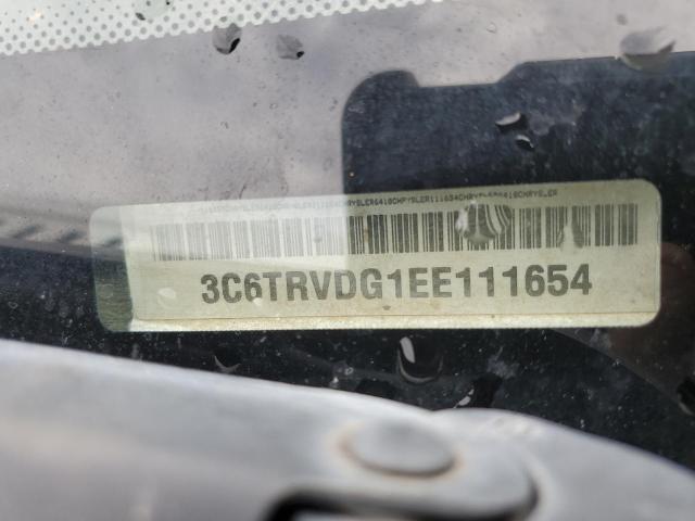 3C6TRVDG1EE111654 - 2014 RAM PROMASTER 2500 HIGH Սպիտակ լուսանկար 13