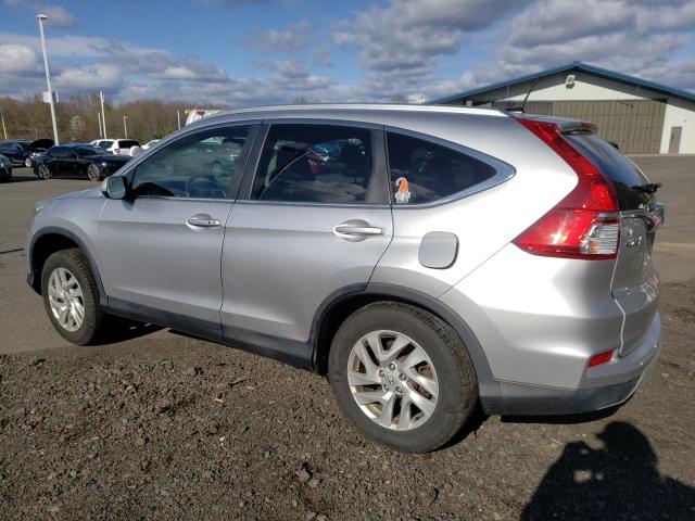 2HKRM4H77FH666241 - 2015 HONDA CR-V EXL SILVER photo 2