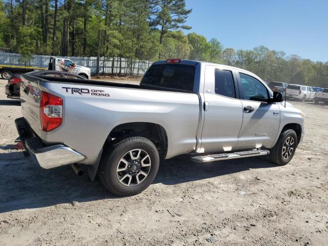 5TFRY5F15EX162797 - 2014 TOYOTA TUNDRA DOUBLE CAB SR/SR5 SILVER photo 3