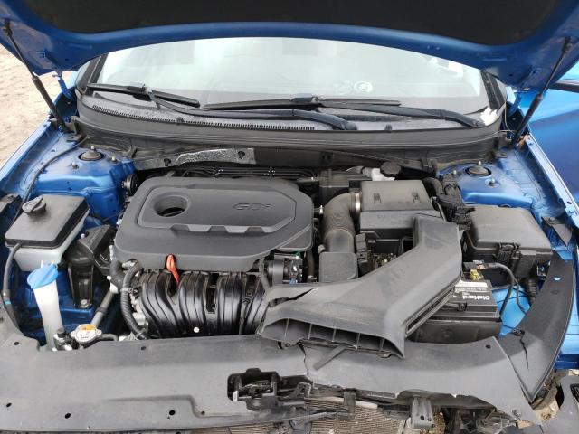 5NPE34AF3KH777172 - 2019 HYUNDAI SONATA LIMITED BLUE photo 11