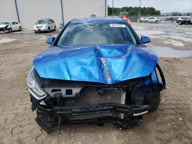 5NPE34AF3KH777172 - 2019 HYUNDAI SONATA LIMITED BLUE photo 5