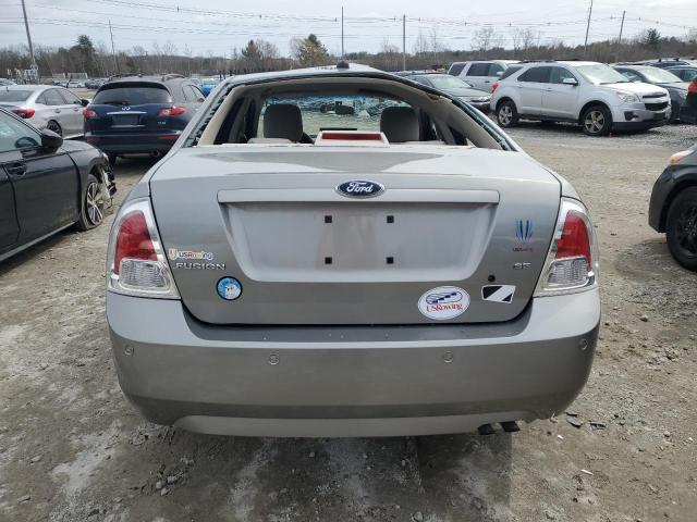 3FAHP07Z39R174148 - 2009 FORD FUSION SE GRAY photo 6