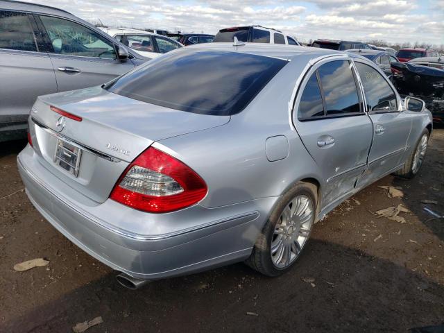 WDBUF87X88B325981 - 2008 MERCEDES-BENZ E 350 4MATIC SILVER photo 3