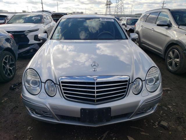 WDBUF87X88B325981 - 2008 MERCEDES-BENZ E 350 4MATIC SILVER photo 5