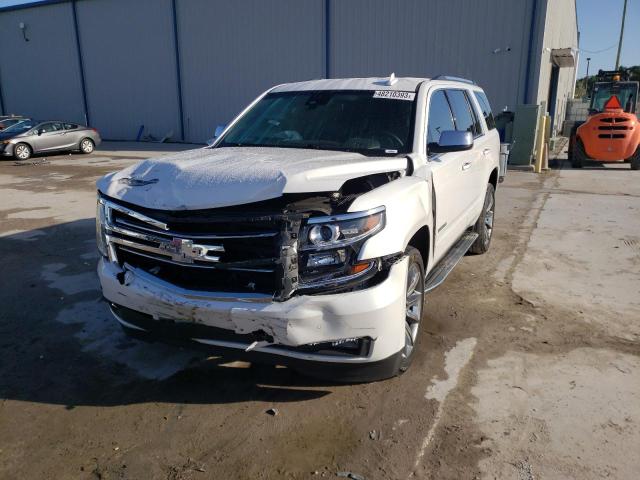 1GNSCCKC2LR301840 - 2020 CHEVROLET TAHOE C1500 PREMIER WHITE photo 1