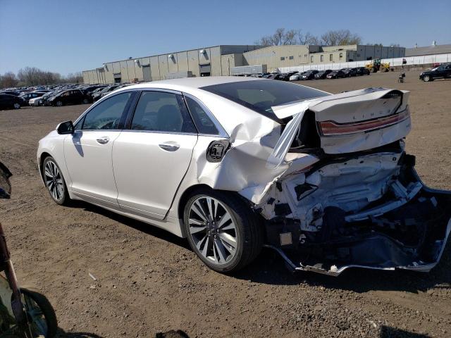 3LN6L5LU7HR662369 - 2017 LINCOLN MKZ HYBRID SELECT WHITE photo 2