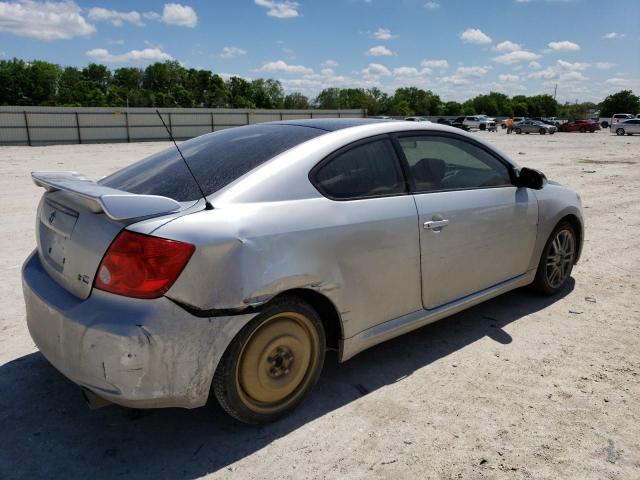 JTKDE177570210740 - 2007 TOYOTA SCION TC SILVER photo 3
