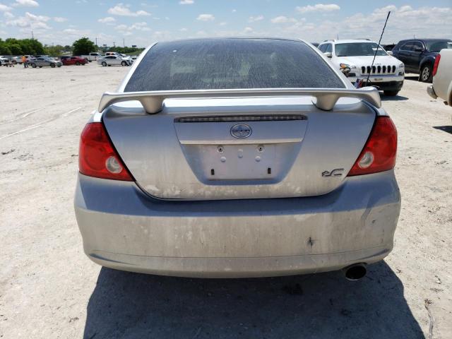 JTKDE177570210740 - 2007 TOYOTA SCION TC SILVER photo 6