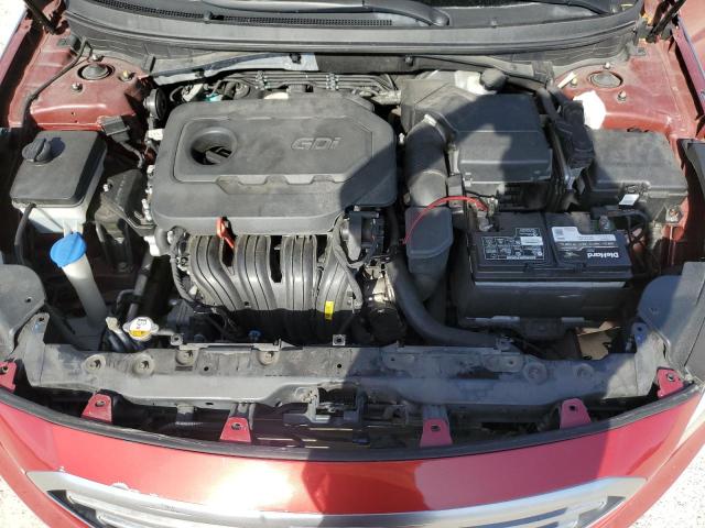 5NPE24AF1FH180627 - 2015 HYUNDAI SONATA SE RED photo 11