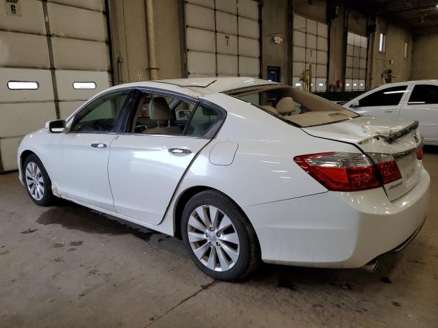 1HGCR3F82DA047579 - 2013 HONDA ACCORD EXL WHITE photo 2