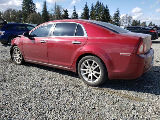 1G1ZE5E12BF213211 - 2011 CHEVROLET MALIBU LTZ წითელი ფოტო 2