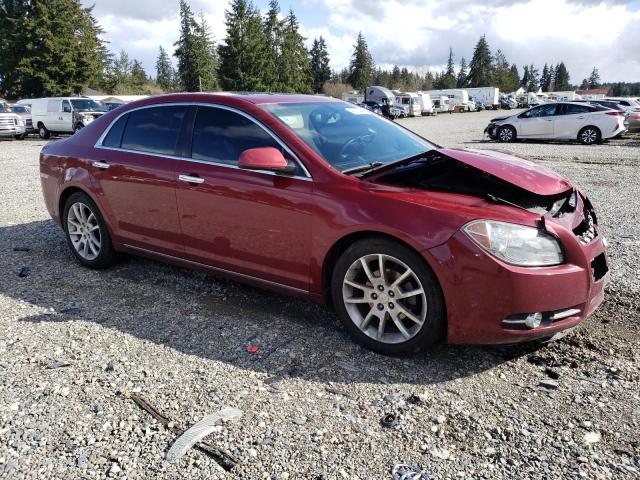 1G1ZE5E12BF213211 - 2011 CHEVROLET MALIBU LTZ RED photo 4