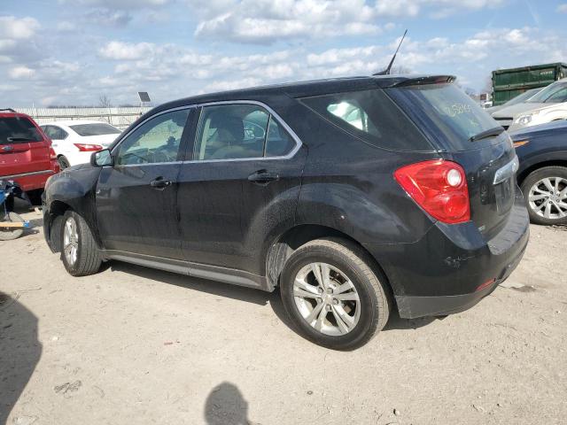 2GNALBEK1C1258755 - 2012 CHEVROLET EQUINOX LS BLACK photo 2