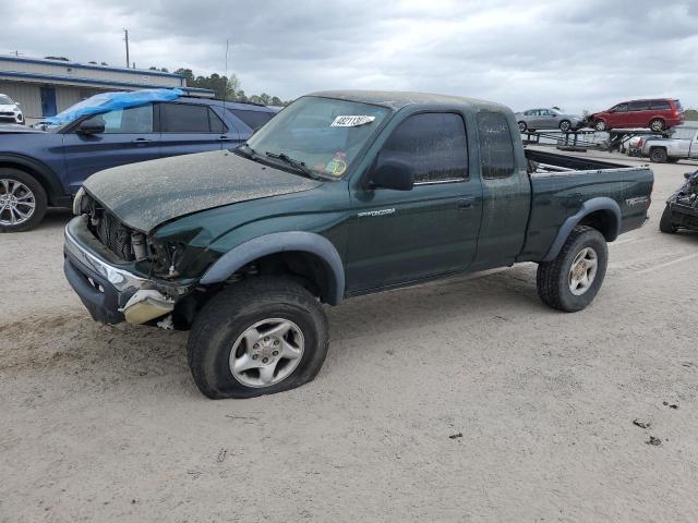 5TEWN72N41Z783712 - 2001 TOYOTA TACOMA XTRACAB GREEN photo 1