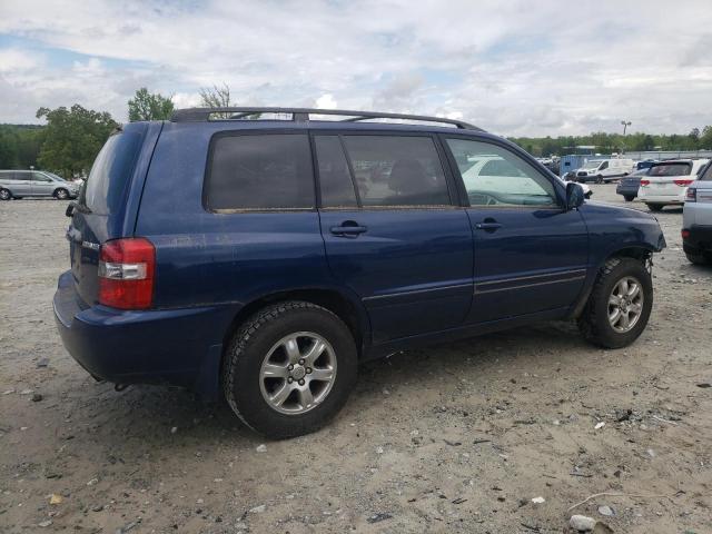 JTEGP21A750068716 - 2005 TOYOTA HIGHLANDER LIMITED BLUE photo 3